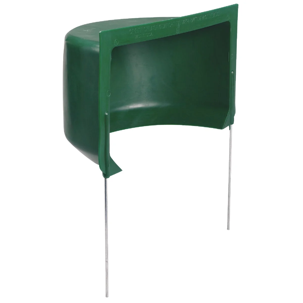Carefully Designed Orbit 13 In. W. x 13.25 In. H. Poly Sprinkler Splash Shield Certified