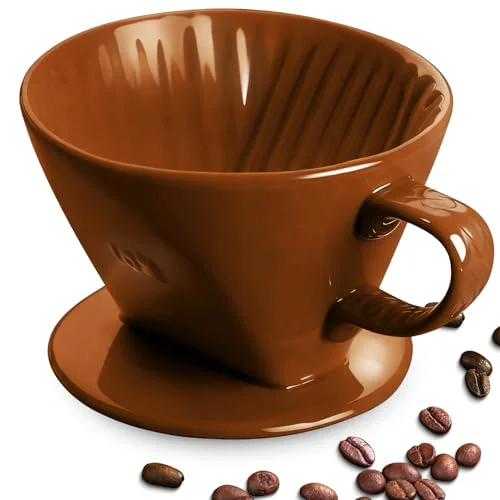 Solid Handmade Pour Over Ceramic Coffee Dripper Verified