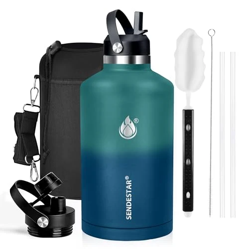 Dependable Insulated Water Bottle 64 oz Functional