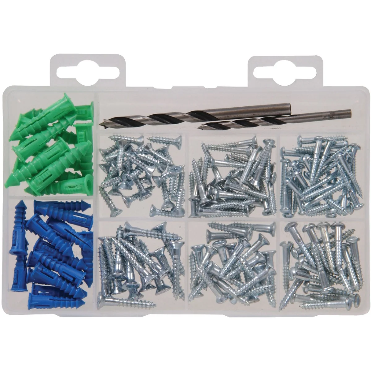 High-Grade Hillman The Fastener Center Screw and Fastener Assortment Kit 168 Pcs. Traditional