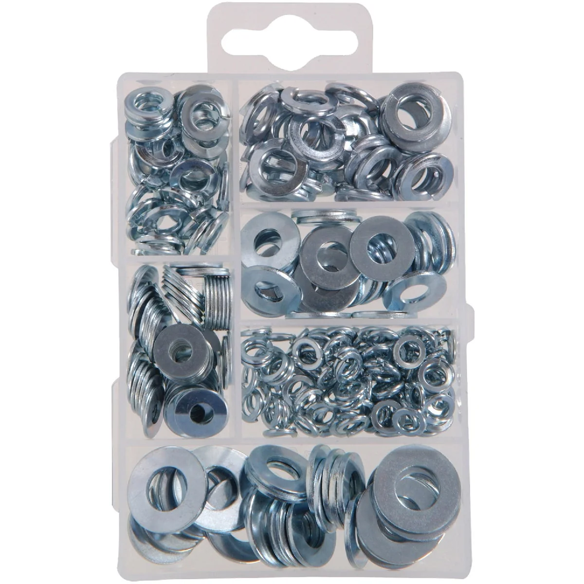 User-Friendly Hillman Steel Flat Lock Washer Assortment 277 Pcs. Elegant