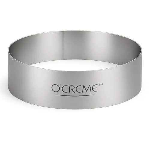 Excellent Cake Ring Sturdy Stainless Steel Round Mousse Cake Ring Mold for Baking High-Performance
