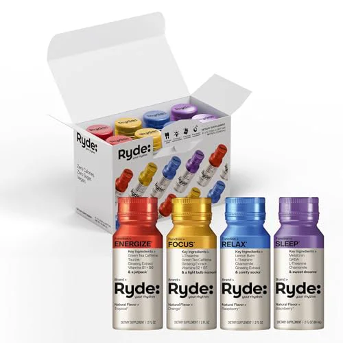 Carefully Designed RYDE Variety Shots 16 Fl Oz Artisan