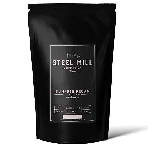 Practical Pumpkin Pecan Medium Roast Whole Bean Coffee 12 Ounce Crafted