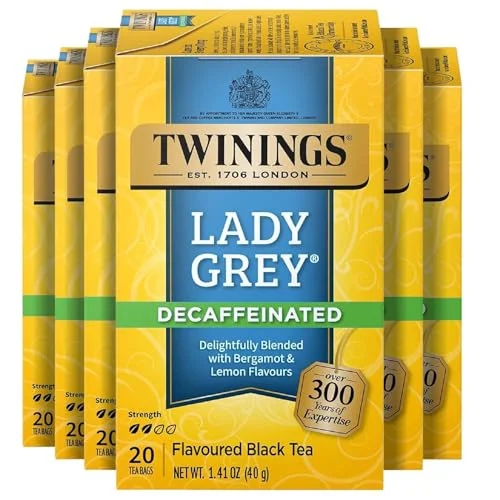 Selected Decaffeinated Lady Grey Black Citrus Tea Bags 120 Count Smart