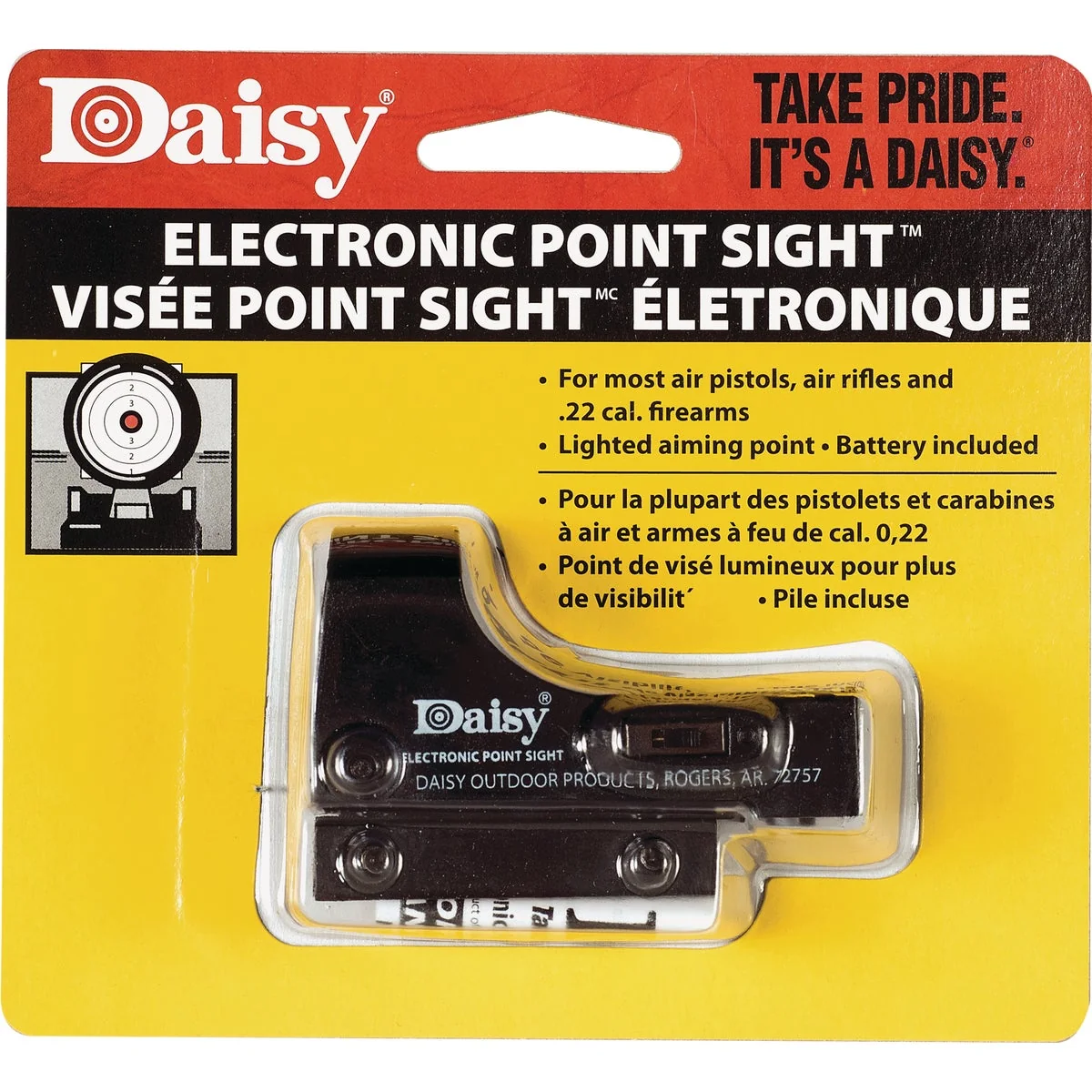 Carefully Designed Daisy Dovetail Mount Black Electronic Airsoft Point Sight Next-Generation