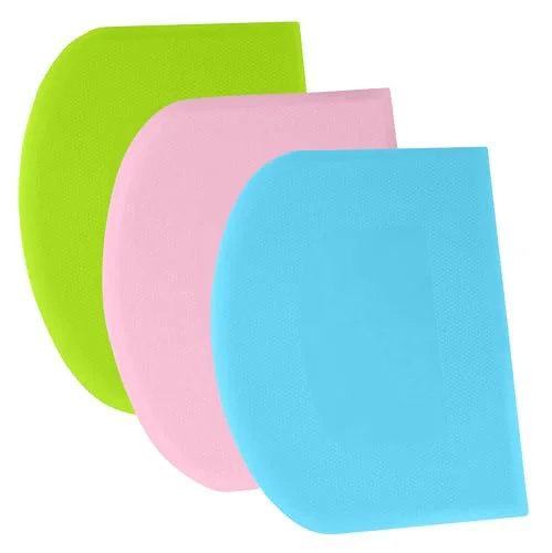 User-Friendly Dough Scraper Bench Scraper 3 Count Casual