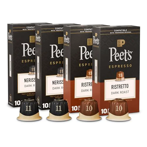 High-Quality Espresso Capsules 40 Count Sustainable