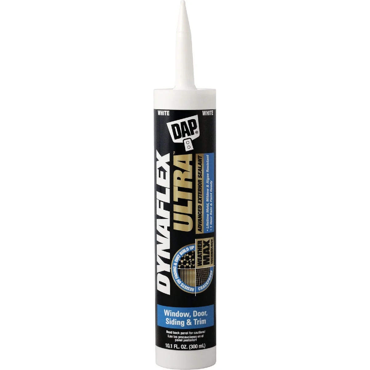 User-Friendly DAP DYNAFLEX ULTRA 10.1 Oz. Window Door Siding Trim Sealant White Prestigious