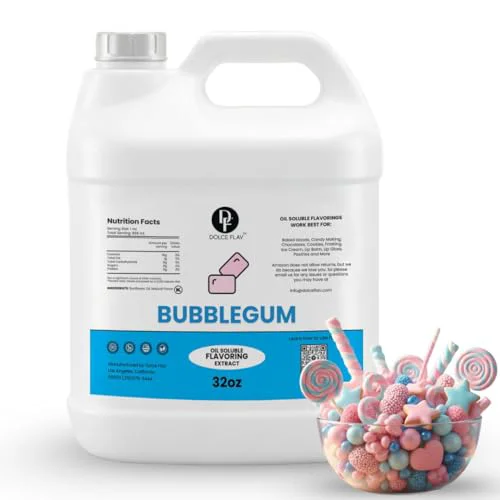 Contemporary Bubble Gum Flavoring Oil 32 oz 32 Fl Oz Powerful