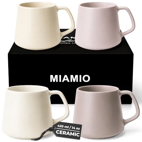 Traditional Coffee Mugs Set of 4 Reliable