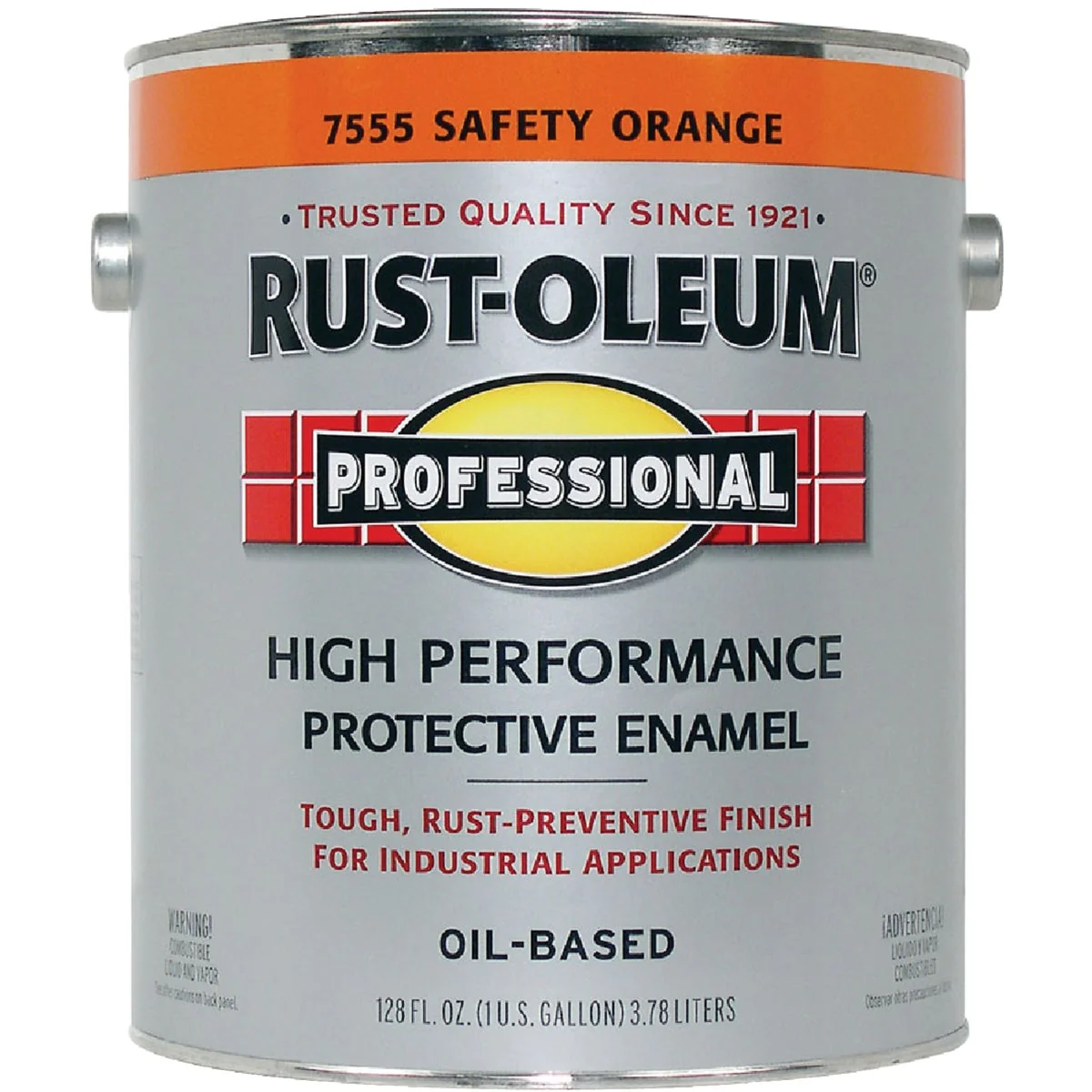 Exceptional Rust-Oleum Professional Oil-Based Gloss VOC Formula Rust Control Enamel Safety Orange 1 Gal. Relaxed