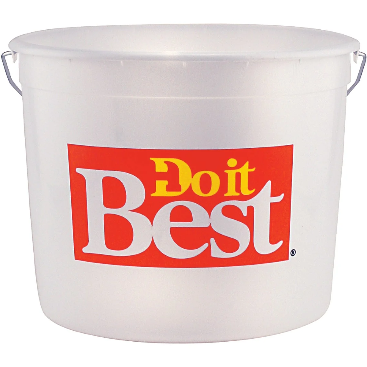 Powerful Do it 10 Qt. White Polysteel Pail Soft