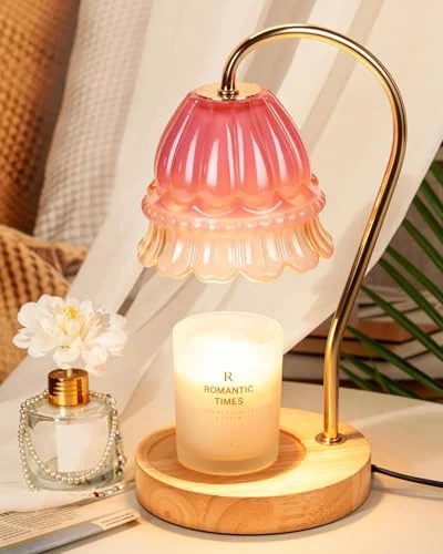 Prestigious Flower Candle Warmer Lamp with Timer High-Performance