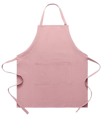 Crafted Cotton Linen Apron for Women Modern