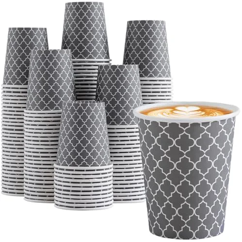 Clean Coffee Cups 10 oz 200 Pack 200 Count Natural