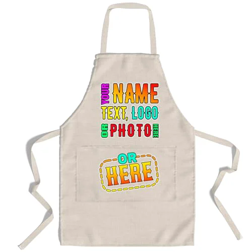 Quality Chefs Aprons Cooking Baking Grilling for Home Restaurant Natural