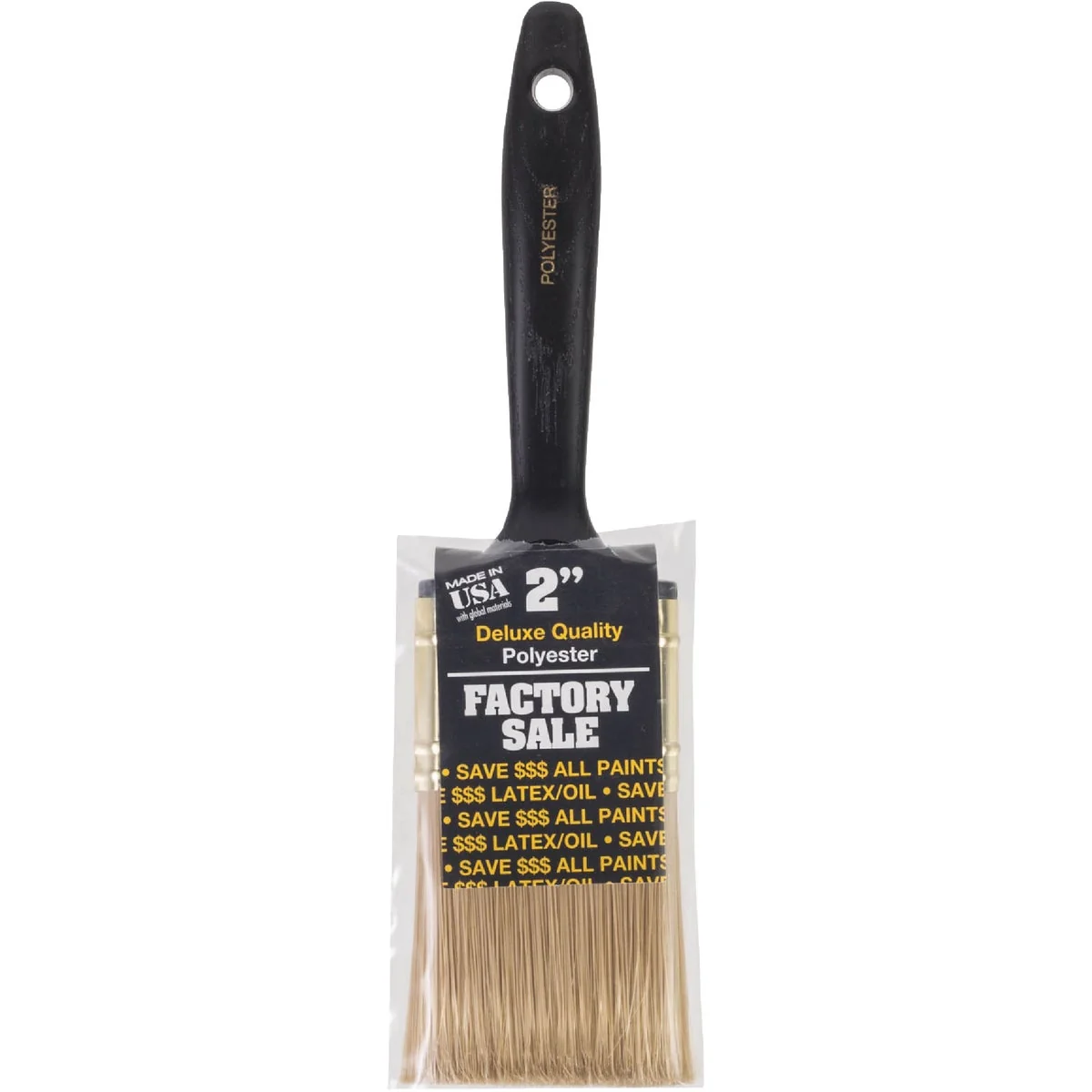 Quality Wooster Factory 2 In. Flat Varnish Paint Brush Artisan