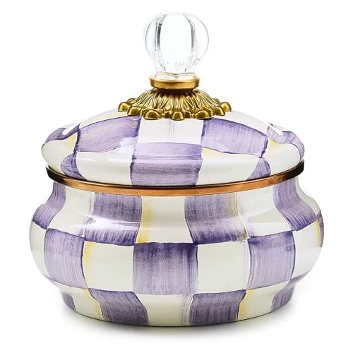 Sustainable Enamel Squashed Pot Healthy