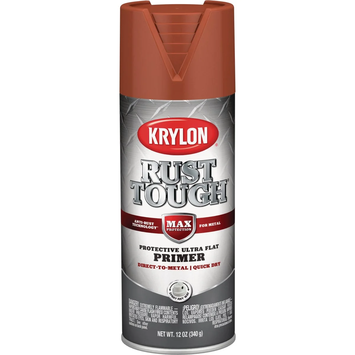 First-Class Krylon Rust Protector Red oxide 12 Oz. All-Purpose Spray Paint Primer Responsible