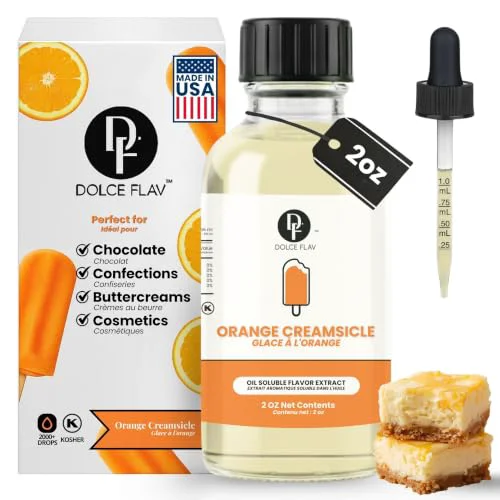 Traditional Orange Creamsicle Extract 2 Fl Oz Safe