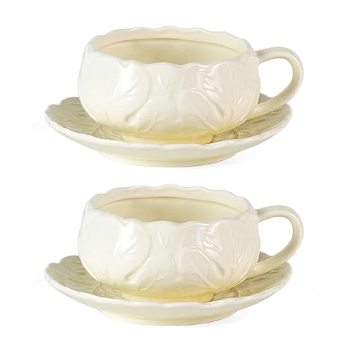 Effective Tea Cups and Saucers Set of 2 2 Count Next-Generation