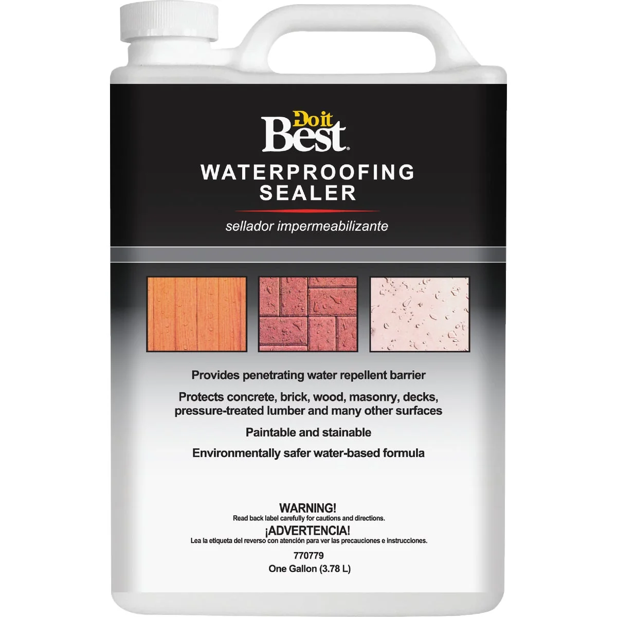 Responsible Do it Clear Water-Based Waterproofing Sealer 1 Gal. Sustainable