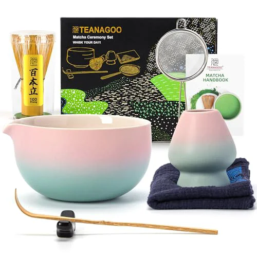 Innovative Matcha Whisk Set Pink Clean