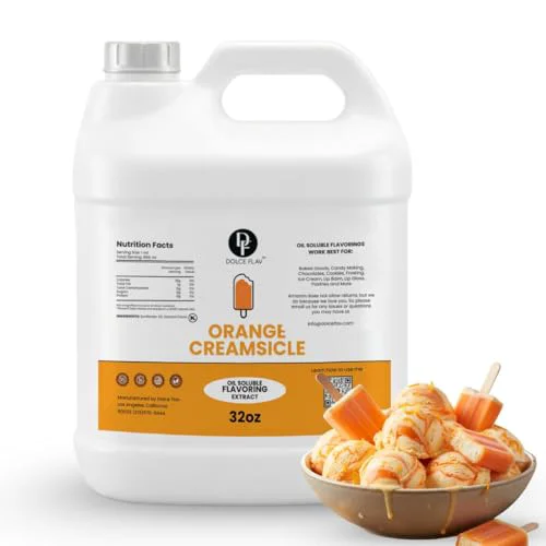 Efficient Orange Creamsicle Flavoring Oil 32 oz 32 Fl Oz Unique