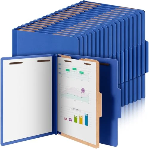 Minimalist 36 Pcs Classification Folder Letter Size 36 Count High-Quality
