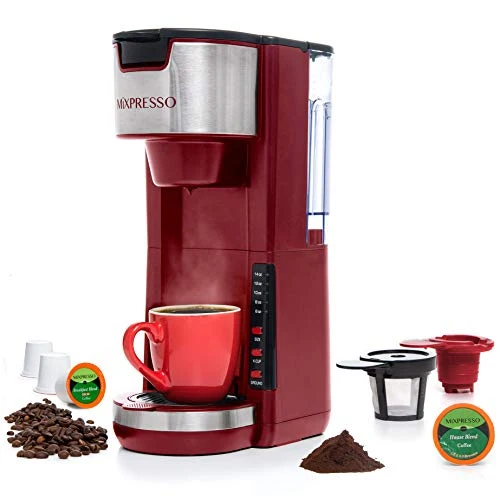 Advanced Red Single Serve Coffee Brewer K Reliable