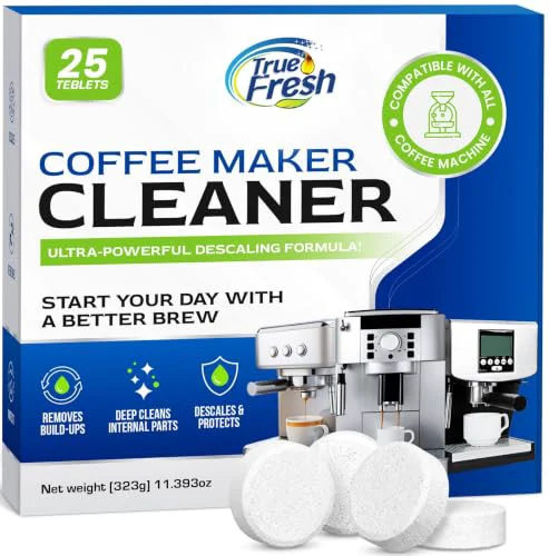 Minimalist Coffee Maker Cleaner Tablets 25 Count Selected