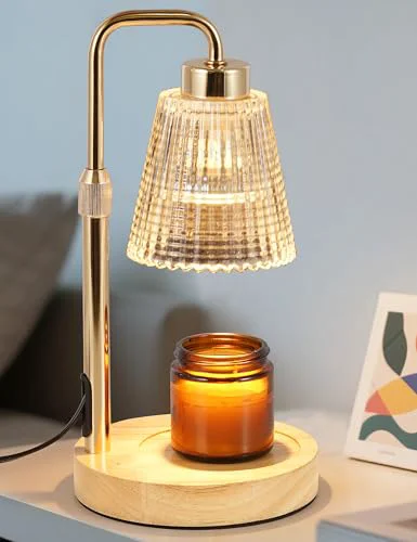 First-Class Modern Candle Warmer Lamp with 24h Cycle Timer Crafted
