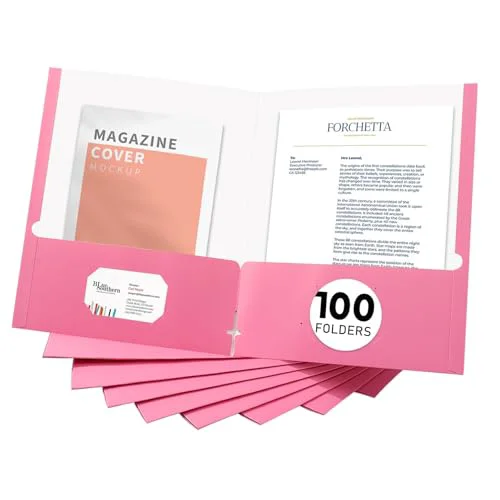 Prestigious File folders with Pockets 100 Count Next-Generation