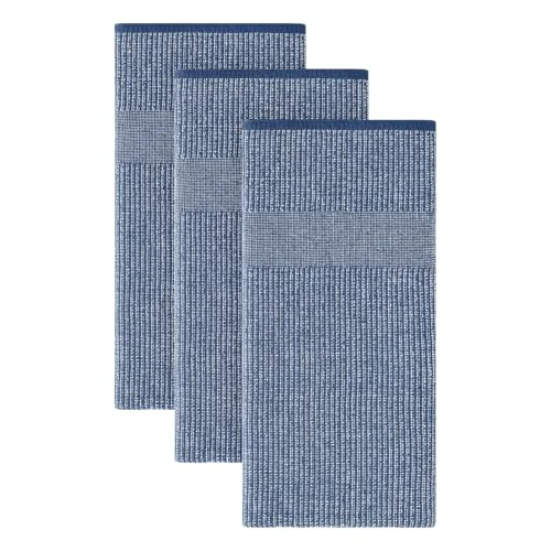 Proven 380 GSM Cotton Premium Kitchen Towels 3 Pack 3 Count Crafted