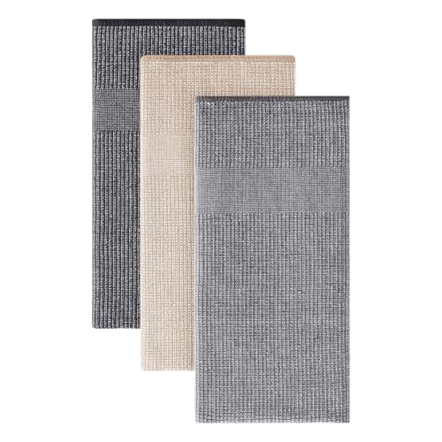 Dependable 380 GSM Cotton Premium Kitchen Towels 3 Pack 3 Count Prestigious