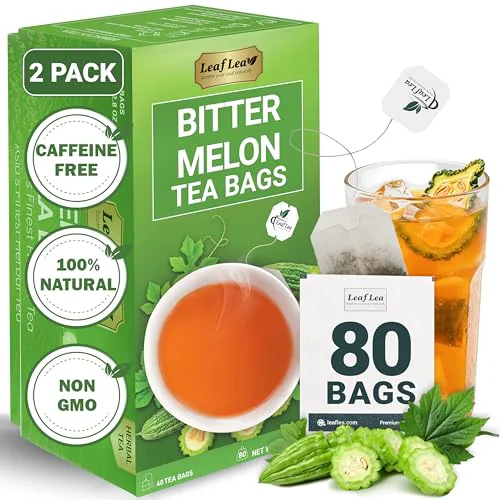 Elite Bitter Melon Tea Bags 80 Count Stylish