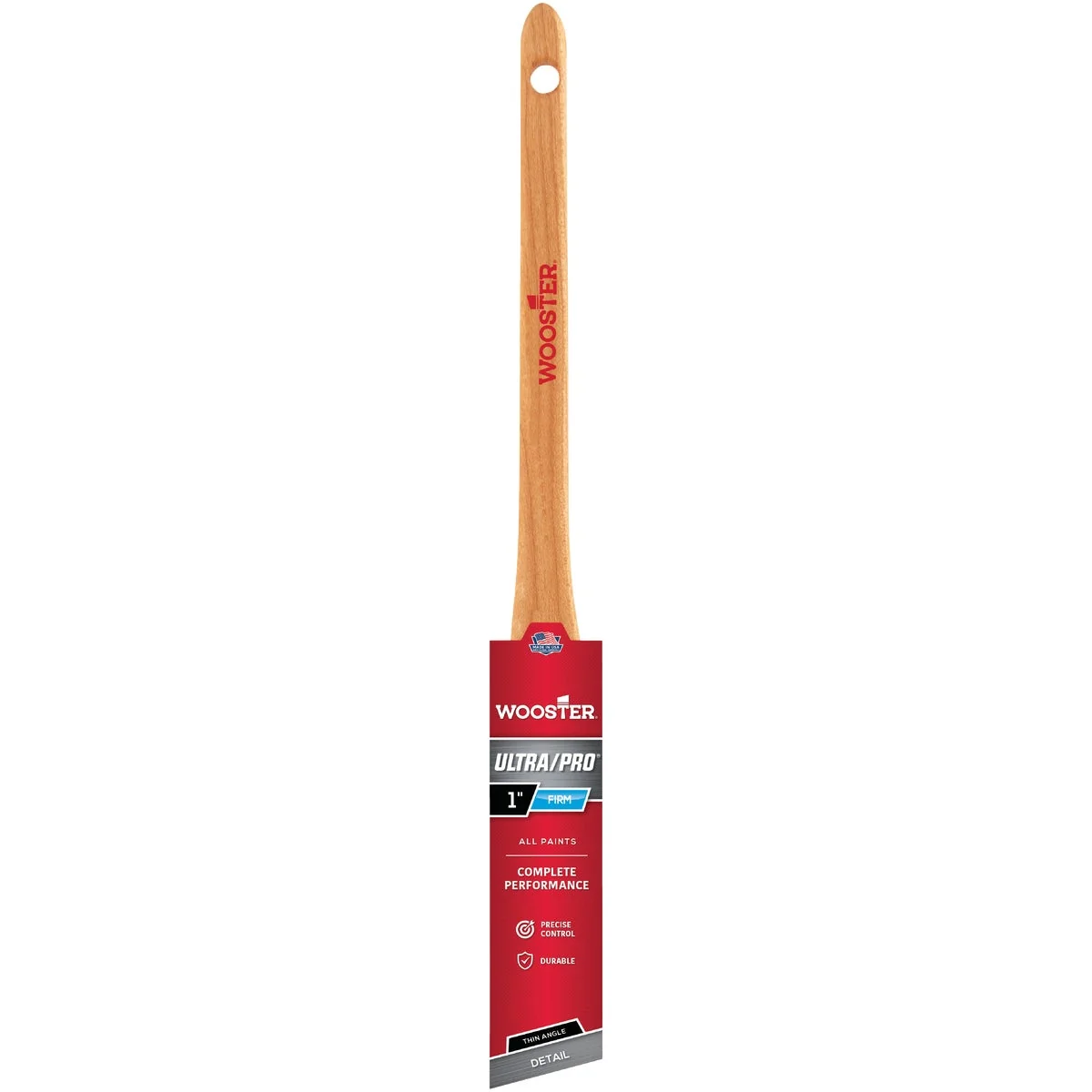 Premium Material Wooster Ultra Pro Firm 1 In. Willow Thin Angle Sash Paint Brush Safe