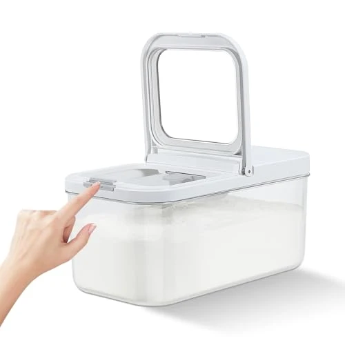 Superior Rice Flour Storage Container with Automatic Flip Elite