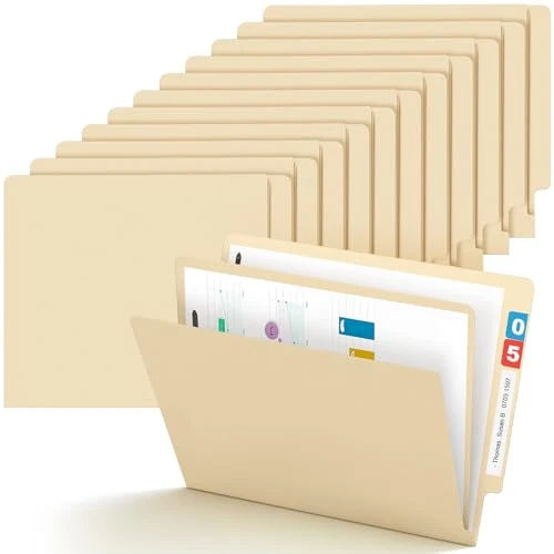 First-Class 24 Pack Classification Folders Outstanding
