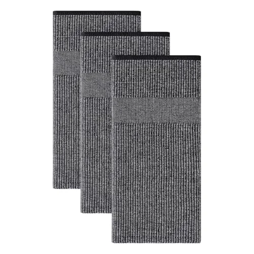 Elite 380 GSM Cotton Premium Kitchen Towels 3 Pack 3 Count Authentic