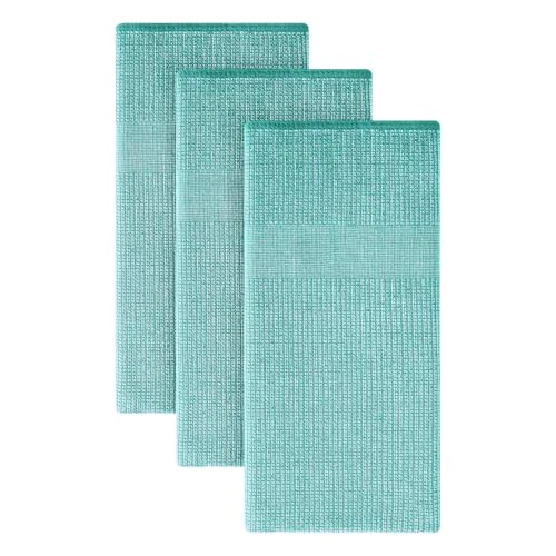 Selected 380 GSM Cotton Premium Kitchen Towels 3 Pack 3 Count Authentic