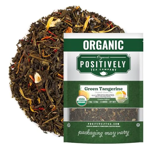 Exclusive Positively Tea 16 Ounce Green