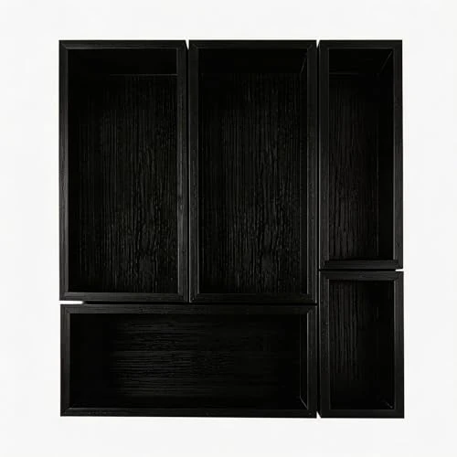 Healthy bamboo drawer organizer Set High-Quality