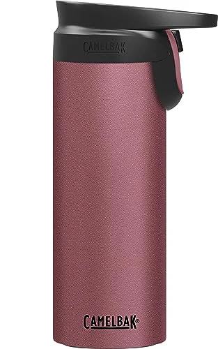 Clean Forge Flow Insulated Stainless Steel Travel Mug Terracotta Rose High-Performance
