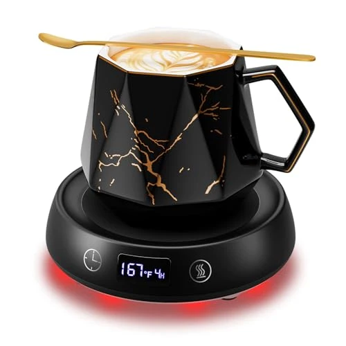 Breathable Coffee Mug Warmer Set for Desk 1 Clean