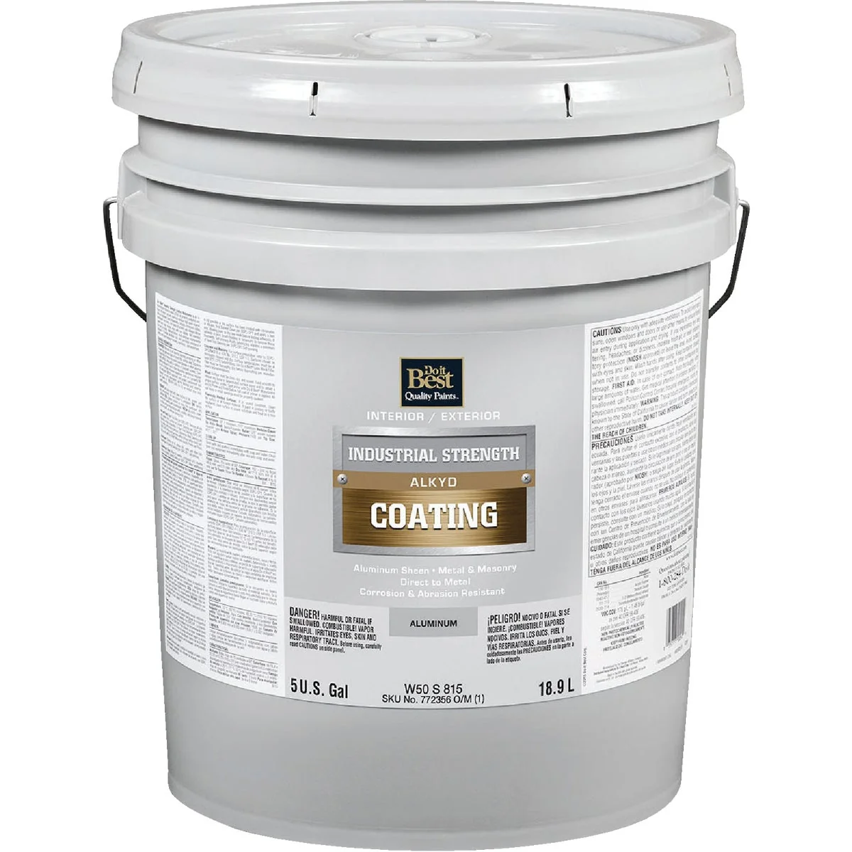 Contemporary Do it Aluminum Alkyd Industrial Coating 5 Gal. Fashionable