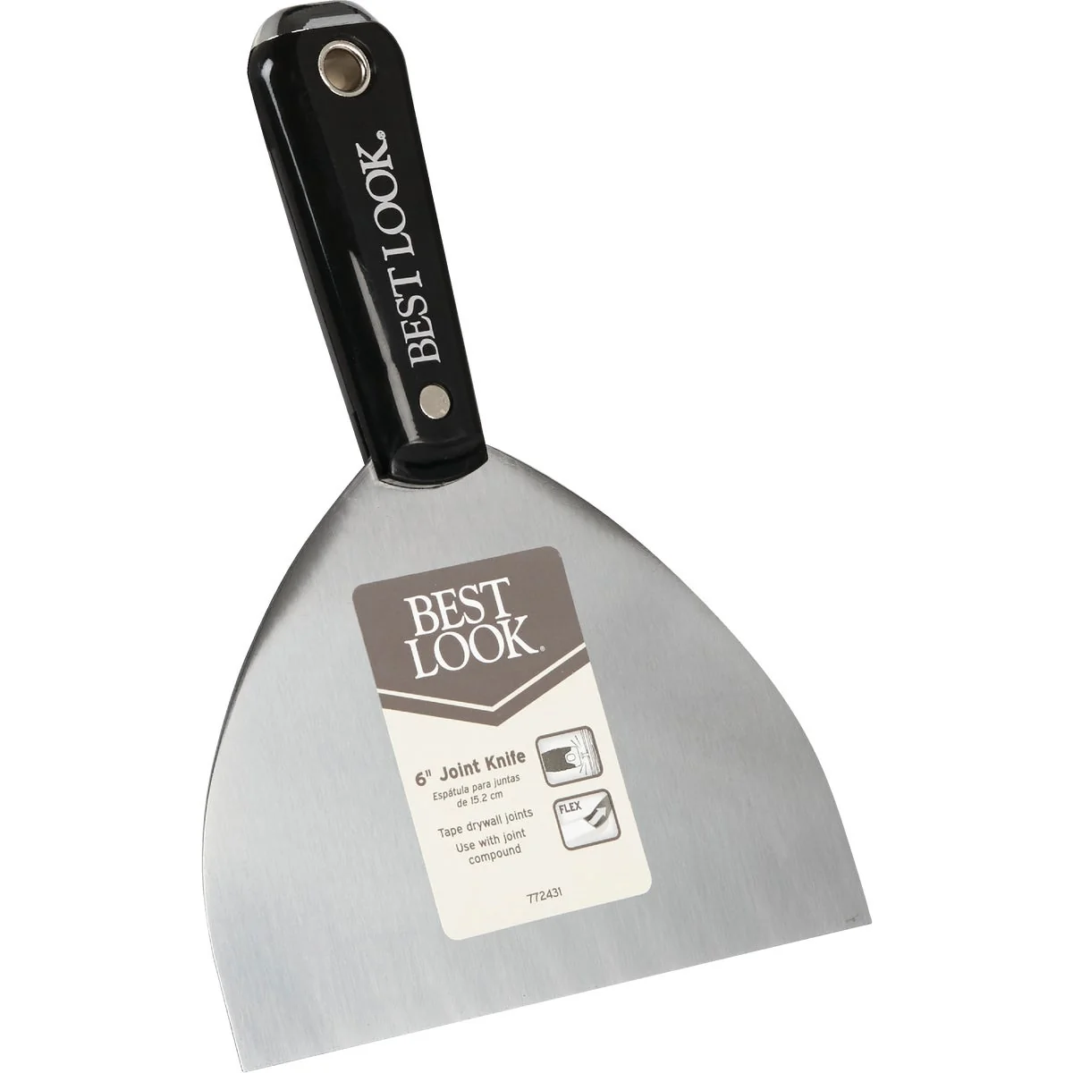 Natural Look 6 In. Flex Steel Broad Joint Knife Elite