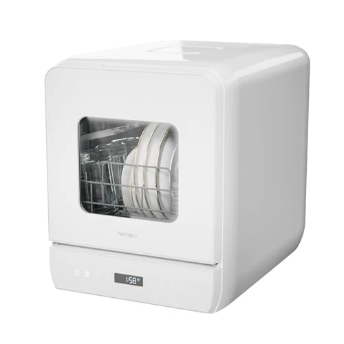 Practical Slim Countertop Portable Dishwasher for Small Spaces Carefully Designed