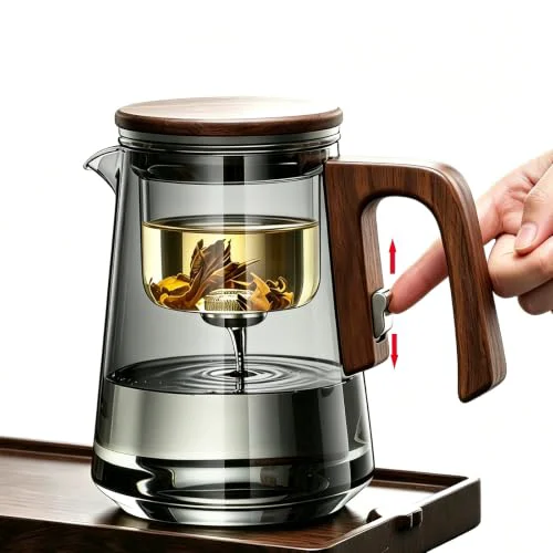Exceptional Magnetic Glass Teapot with Infuser Reliable